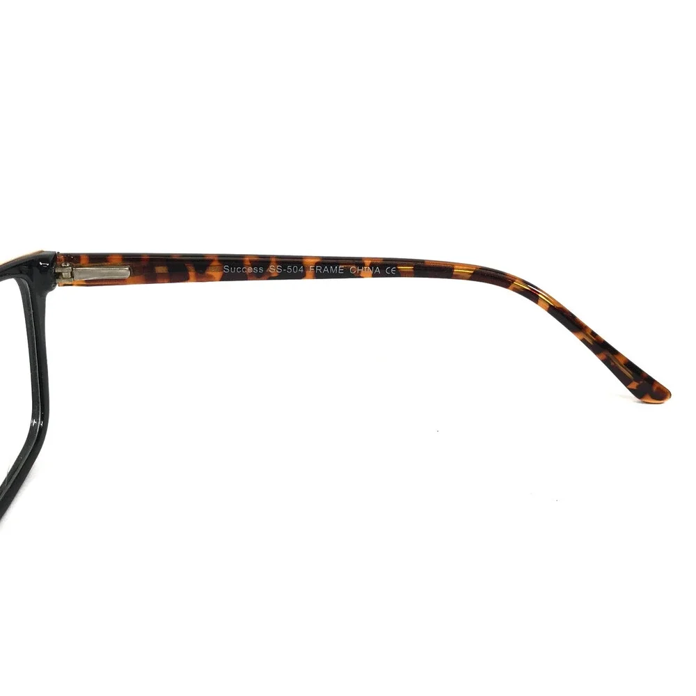 Success Eyeglasses Frames SS-504 BLACK/TORT Black Tortoise Full Rim 51-19-140